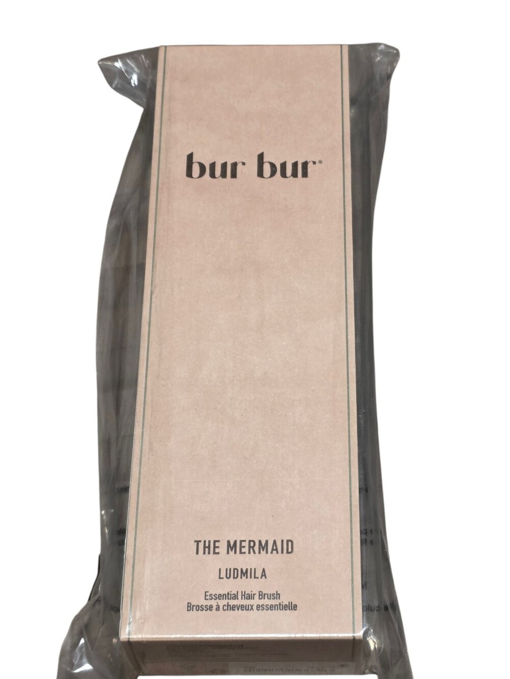 Bur Bur NIB The Mermaid Essential Hairbrush